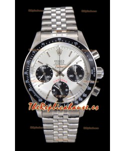 Reloj Rolex Daytona Paul Newman 37MM Edición Cartier con esfera de acero y cuerda manual, superclon