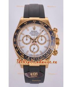 Reloj Rolex Daytona 126518 con esfera blanca, MVMNT con volante de inercia variable y superclon