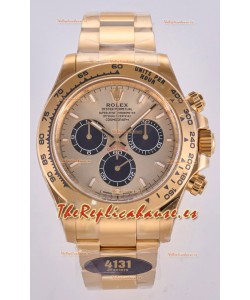 Reloj Rolex Daytona 126508 de oro amarillo con MVMNT con volante de inercia variable, superclon