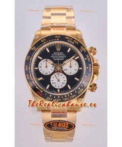 Reloj Rolex Daytona 126528 Le Mans de oro amarillo, MVMNT con volante de inercia variable, superclon