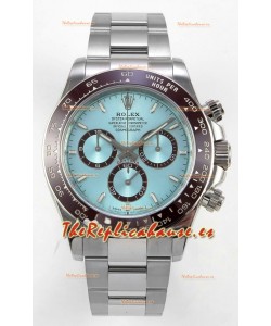 Reloj Rolex Daytona 126506 azul hielo con marcadores de varilla y mecanismo MVMNT con volante de inercia variable, superclon