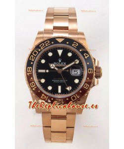 GMT Masters 126715CHNR Oro Rosa Cal.3285 MVMNT con volante de inercia variable Superclon