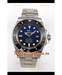 Reloj Rolex Sea-Dweller Deepsea Deep Blue REF# 136660 con mecanismo de resorte libre, superclon