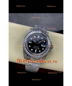 Reloj réplica suizo Rolex Submariner 116610 Iced Out Edition 17
