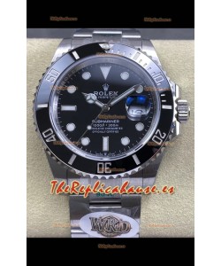 Reloj Rolex Submariner 126610LN con mecanismo de resorte libre, superclon