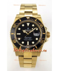 Reloj Rolex Submariner 122618LN con mecanismo de resorte libre, superclon
