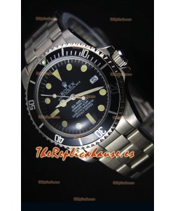 Rolex Sea Dweller Submariner 2000 Estilo Vintage Reloj con Movimiento Japonés