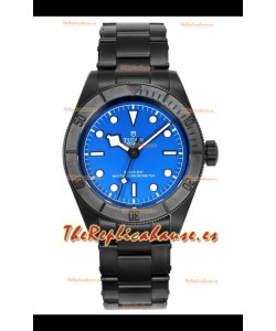 Reloj réplica suizo Tudor Black Bay con caja PVD y esfera azul