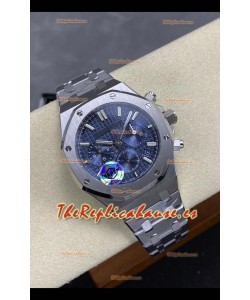 Reloj Royal Oak Chrono 26715ST con esfera azul de 38 mm, superclon