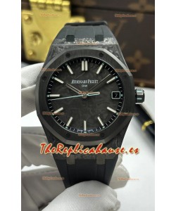 Reloj Royal Oak Aqua Voidline DiW 15500 Superclon de Carbono Negro