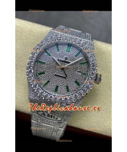 Reloj Royal Oak 15400 Iced Out Superclon Edition 5 Superclon