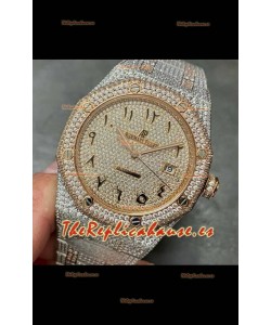 Reloj Royal Oak 15400 Iced Out Superclon Edition 7 Superclon