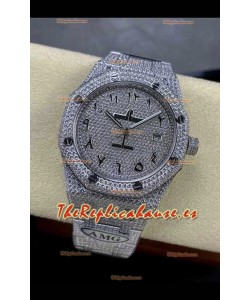 Reloj Royal Oak 15400 Iced Out Superclon Edition 11 Superclon