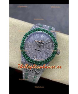 Reloj Royal Oak 15400 Iced Out Superclon Edition 15 Superclon