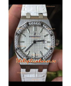 Reloj Royal Oak 67651IP de 33 mm, esfera azul, 904L, superclon