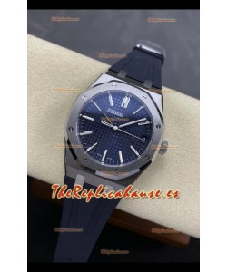 Reloj Royal Oak 15510 Superclon de 41 mm con esfera azul