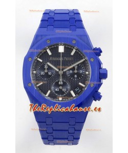 Reloj Royal Oak Chrono 26240 Superclon de Cerámica Azul