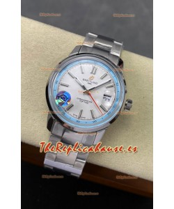 Reloj Top Time B31 Superclon de 38 mm con esfera blanca y correa de acero