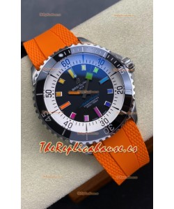Reloj SuperOcean 42 A17375211B2S4 Superclon con esfera negra