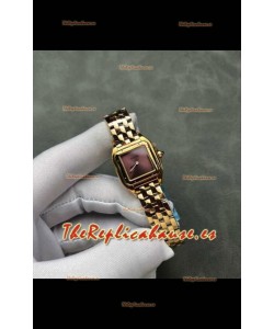 Reloj PANTHERE de Cartier de 22 mm con esfera roja, superclon