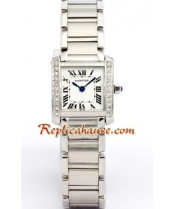Cartier Tank Francaise Reloj de Dama