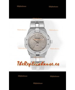 Reloj réplica Chopard Alpine Eagle de acero inoxidable con esfera gris, superclon