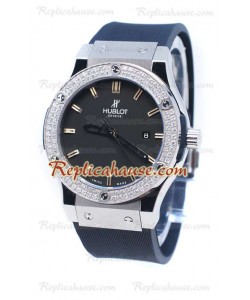 Hublot Geneve Classic Fusion Diamond bisel Reloj