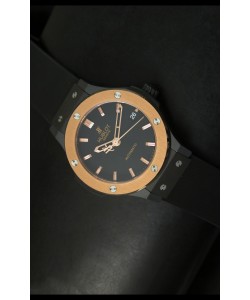 Hublot Classic Fusion 39MM Reloj con Caja Revestida en PVD