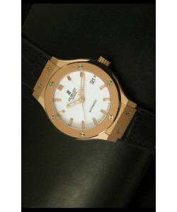 Hublot Classic Fusion Reloj Suizo en Oro Rosado 39MM 