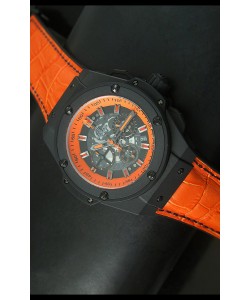 Hublot Big Bang Volcano Reloj de Cuarzo Suizo tipo Skeleton 45MM