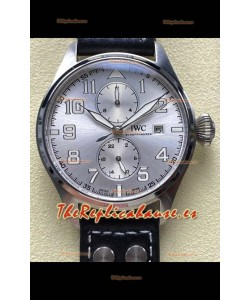 Reloj réplica IWC PILOT'S Monopusher con esfera de acero