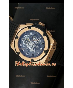 Hublot Big Bang King Power Formula 1, Reloj Suizo en caja de Oro Rosado