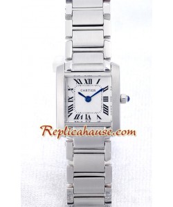 Cartier Tank Francaise Reloj de Dama