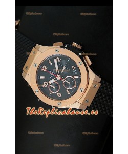 Hublot Big Bang, Reloj Suizo en caja de Oro Rosado 40MM, réplica escala 1:1