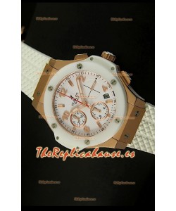 Hublot Big Bang Reloj Suizo en caja de Oro Rosado 44MM, réplica escala 1:1