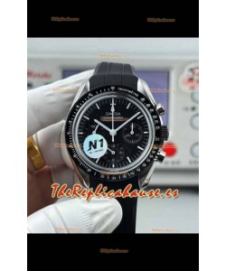 Reloj Omega Speedmaster Moonwatch Cronógrafo con Esfera Negra Superclon