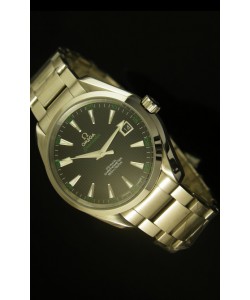 Omega Seamaster Aqua Terra Co-Axial Reloj Suizo Dial Negro