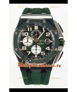 Audemars Piguet Royal Oak Offshore Edición Super Clone Reloj Cerámica Verde