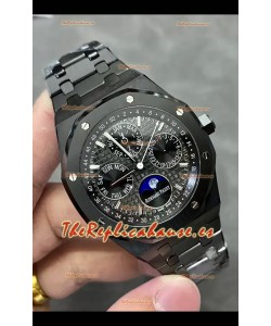Audemars Piguet Royal Oak Calendario Perpetuo Super Clone Cerámica Negra Reloj Réplica