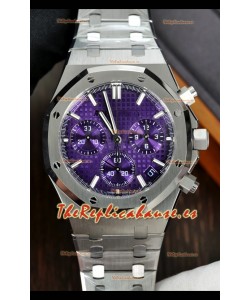 Audemars Piguet Royal Oak 26240 Dial Morado Superclone Reloj Réplica