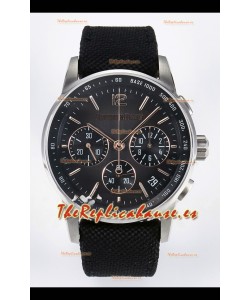 Audemars Piguet CODE 11.59 Reloj Réplica Suizo Chronograph Dial en Acero 904L Gris Manecillas Doradas