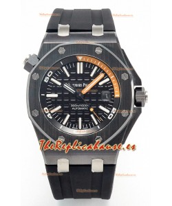 Audemars Piguet Royal Oak Offshore Cerámica Reloj Super Clone Dial Negro Movimiento Cal.3102