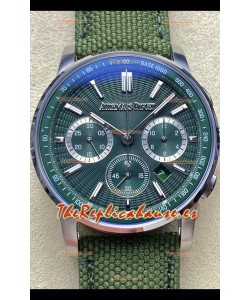 Audemars Piguet CODE 11.59 Chronograph Reloj Réplica Suizo Dial Verde Acero 904L