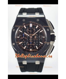 Audemars Piguet Royal Oak Offshore Cerámica Dial Negro Reloj Réplica Super Clone 1:1 