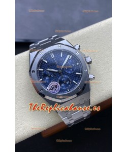 Audemars Piguet Royal Oak Chronograph Réplica Espejo 1:1 - Acero 904L en Dial Azul 41MM