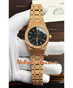 Reloj Réplica Audemars Piguet Royal Oak 67653OR con Movimiento de Cuarzo de 33MM