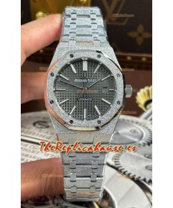 Reloj Audemars Piguet Royal Oak Frosted de 37 mm, automático, con Dial Gris