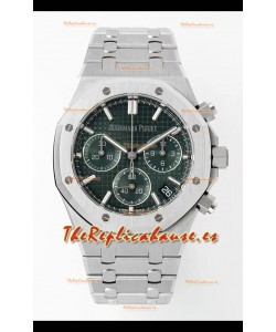 Audemars Piguet Super Clone Royal Oak Cronógrafo 26240 - Acero 904L con Dial Verde 41MM
