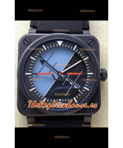 Bell & Ross BR03A Instruments Edition Revestimiento PVD Réplica Espejo 1:1