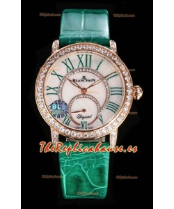 Blancpain Super Clone Lady Bird Colors Edition Reloj en Caja Oro Rosado